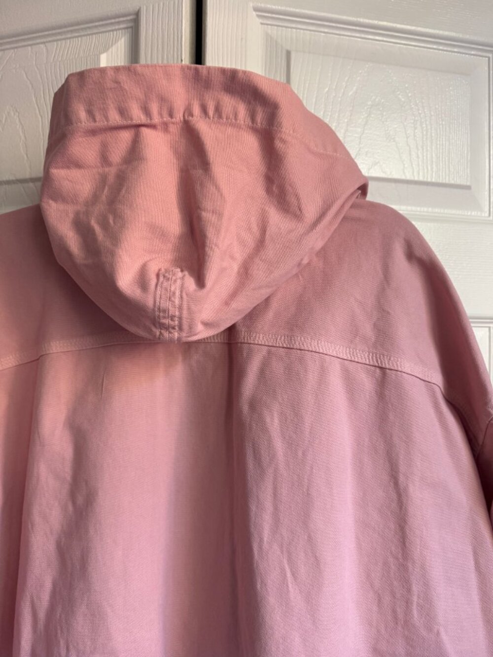 Cropped oversized jacket - Picture 9 of 14